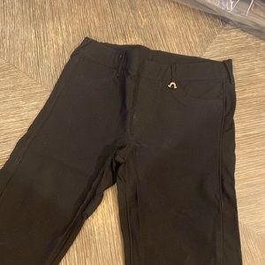 True Religion NWOT BLACK Pullon pants